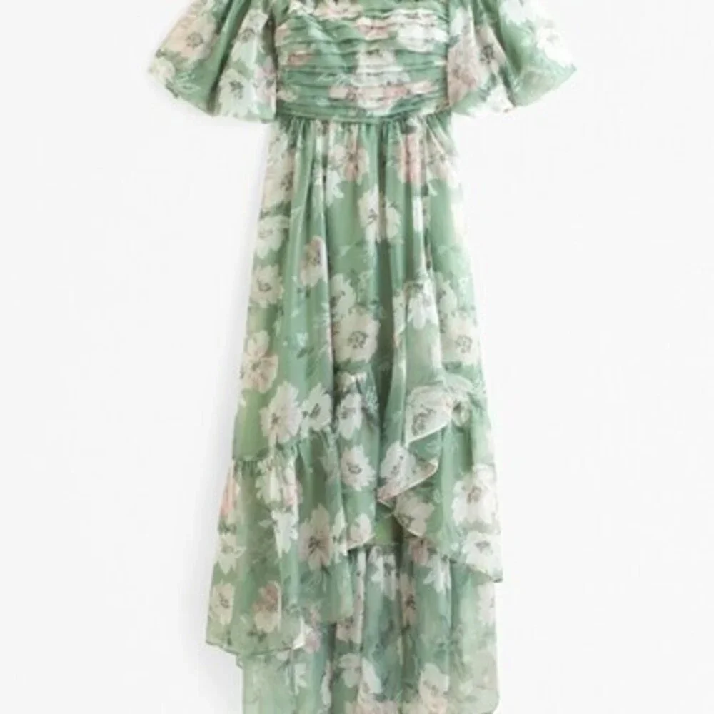 Emerson Off-The-Shoulder Drama Maxi Dress